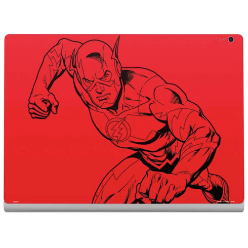DC Comics The Flash Comic Pop Surface Book 2 13.5in Skin
